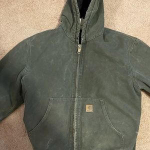 Carhartt hooded jacket size large